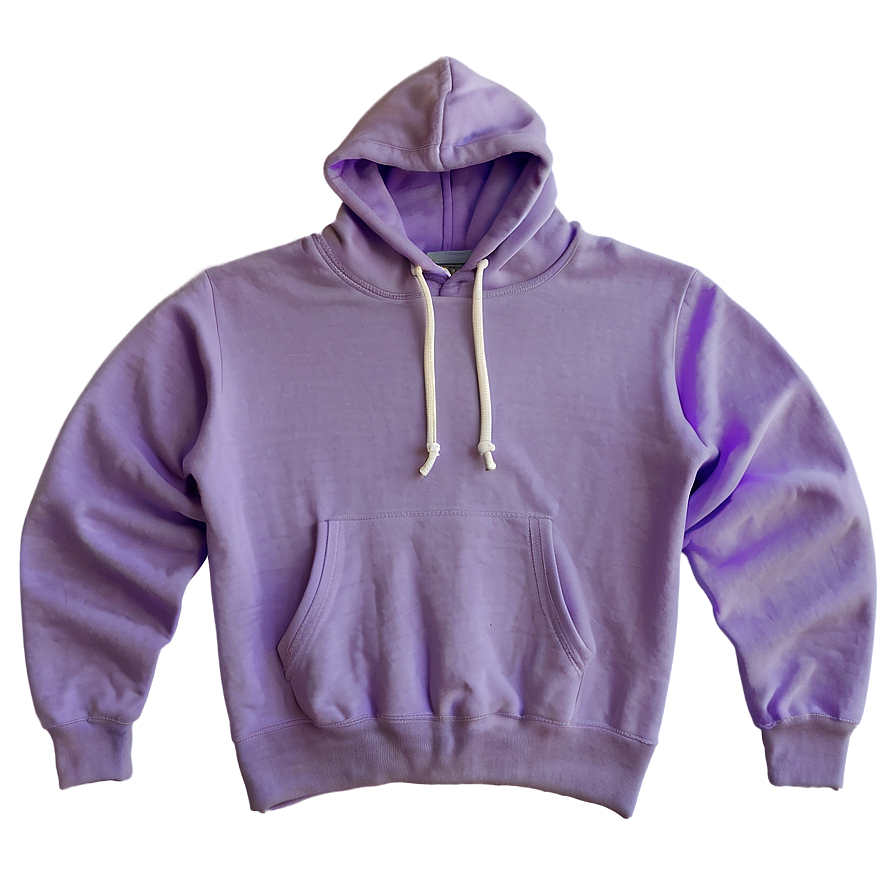 Pastel Purple Hoodie Image Png 27