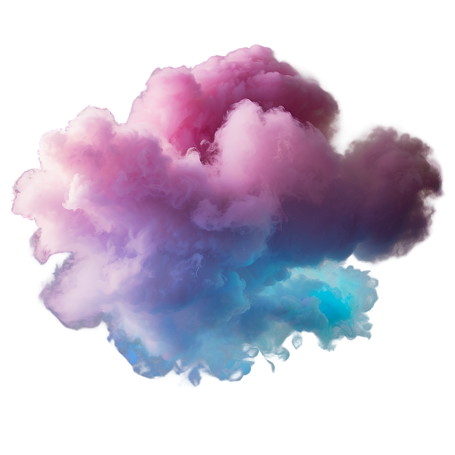 Pastel Smoke Cloud Png 06252024