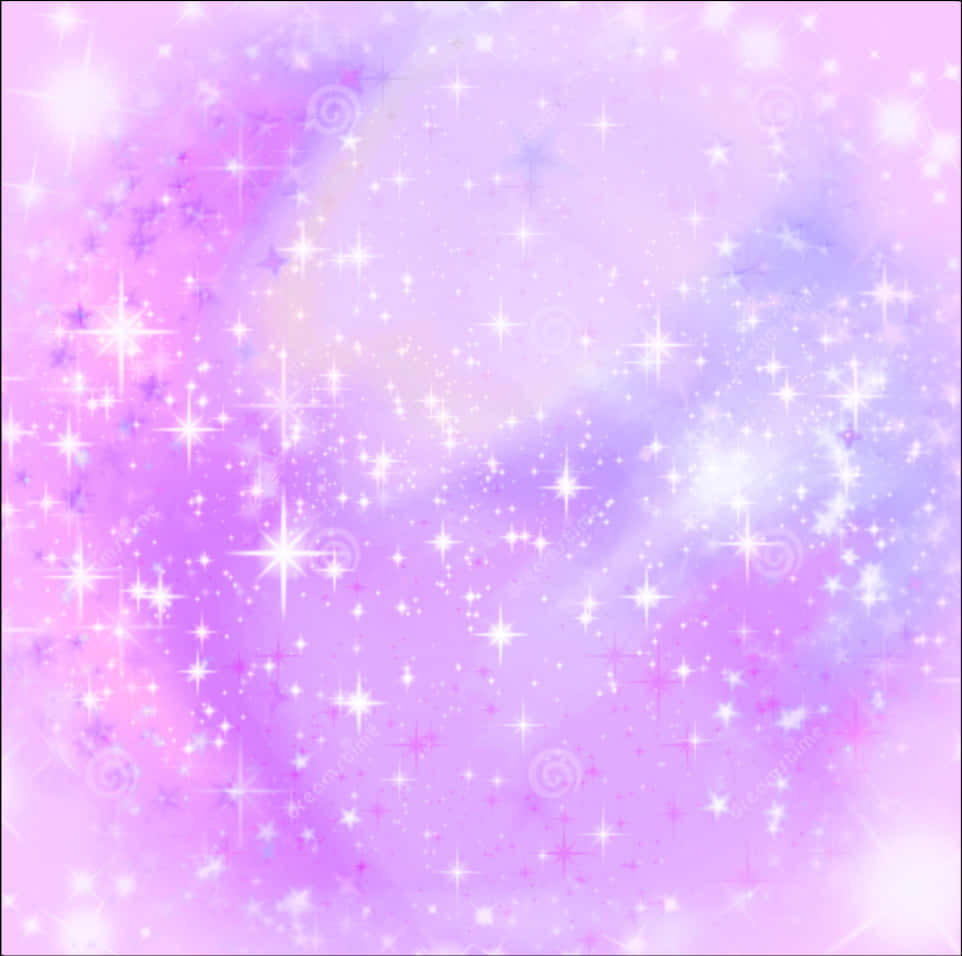 Pastel Sparkle Fantasy Background