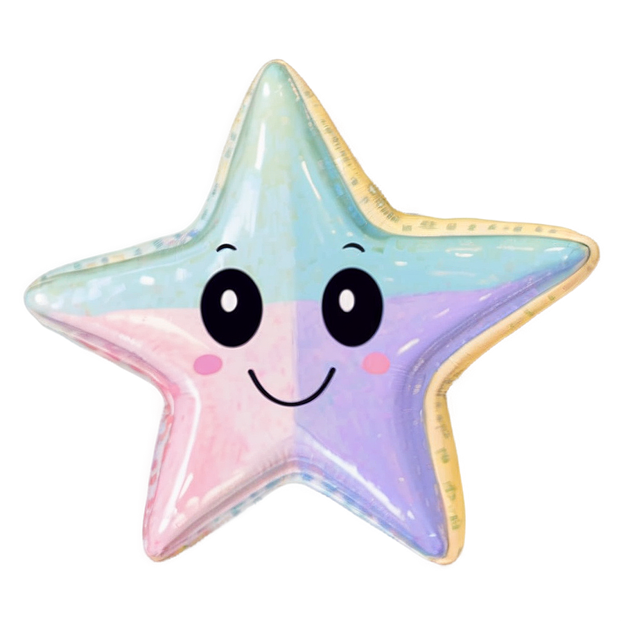 Pastel Star Cute Png Aev