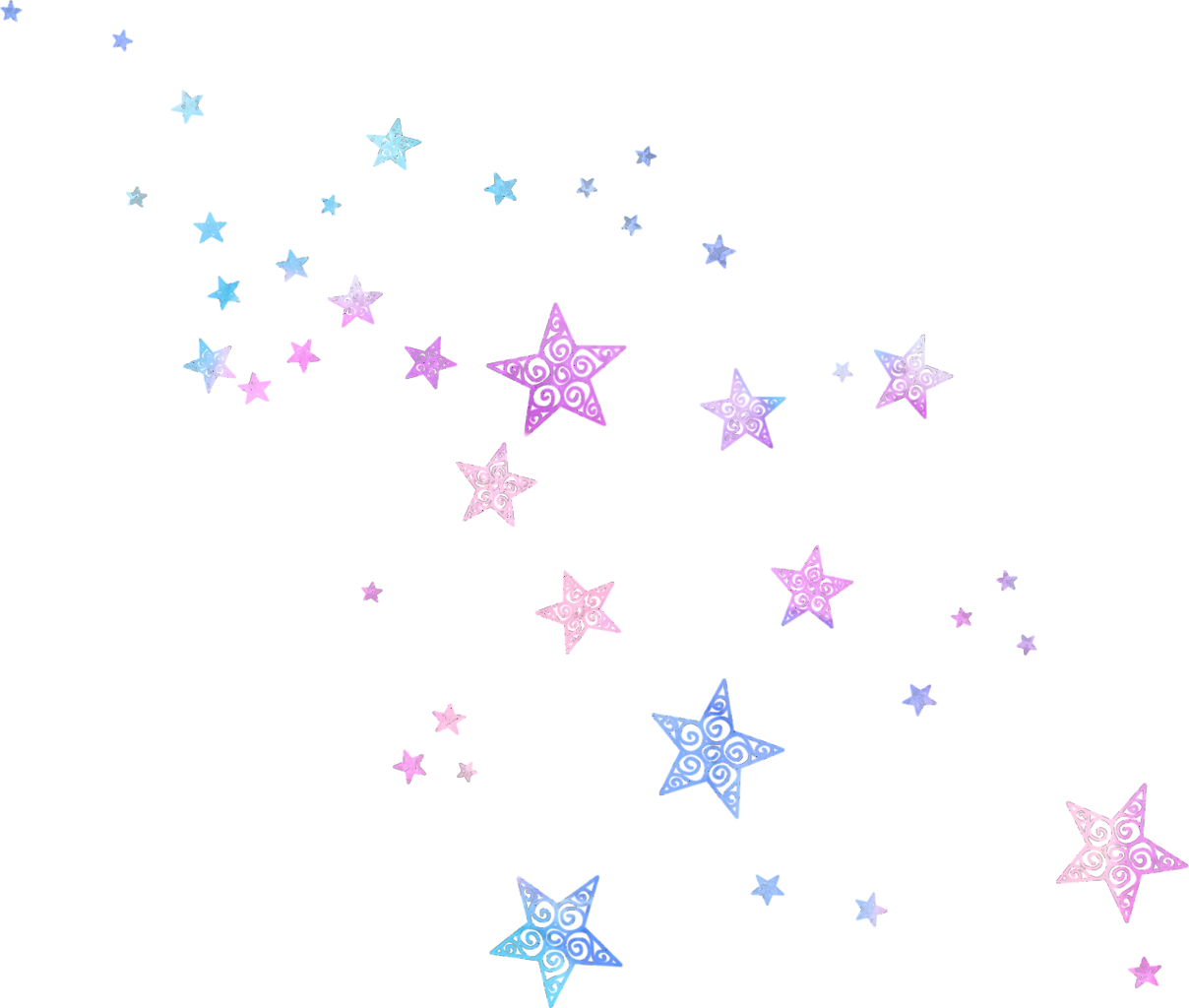 Pastel Stars Pattern