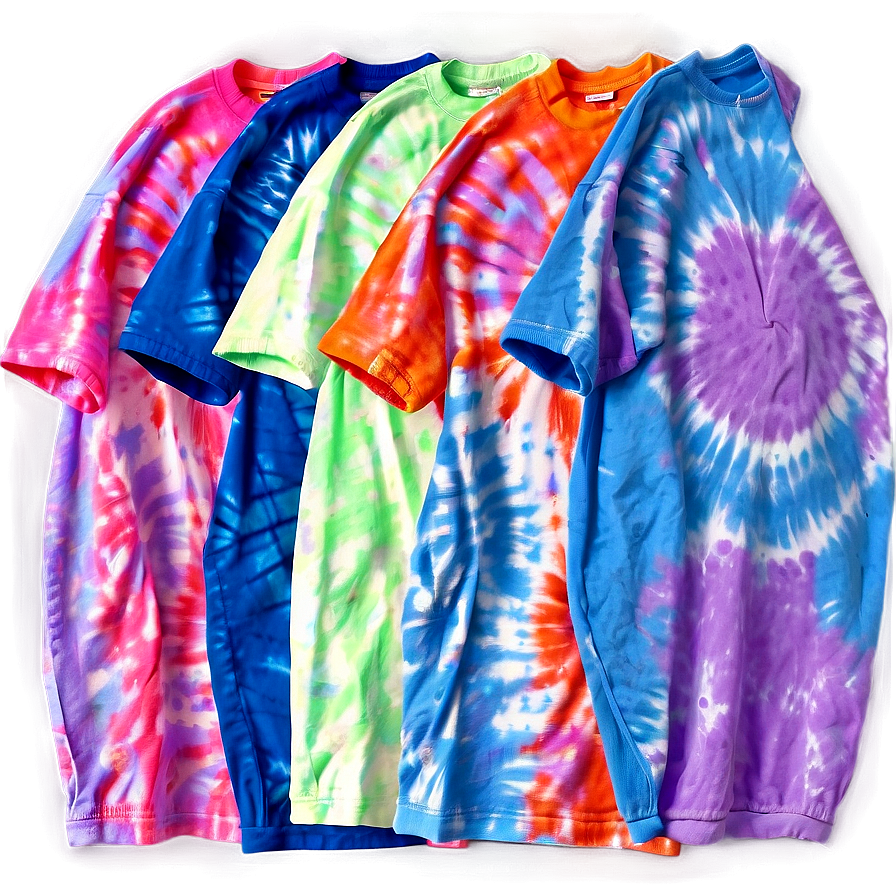 Pastel Tie Dye T-shirt Png Xnm