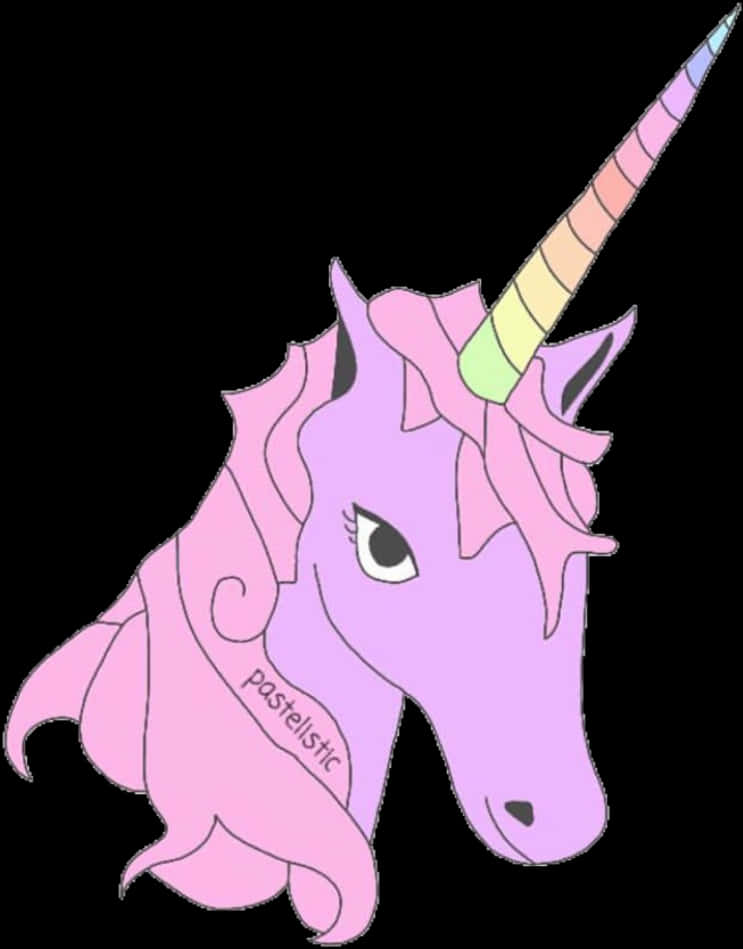 Pastel Unicorn Graphic