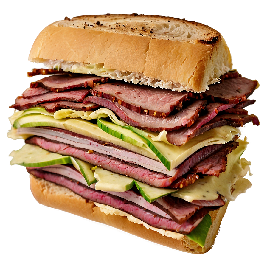 Pastrami Sandwich Png 2