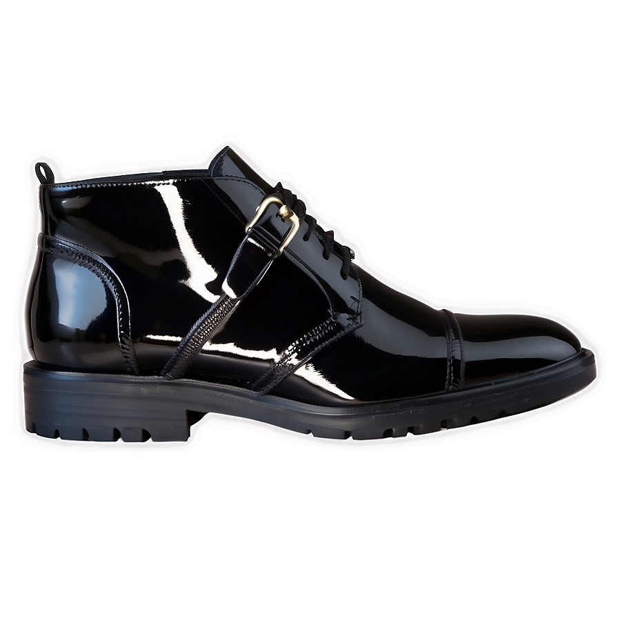 Patent Leather Boots Png Ije