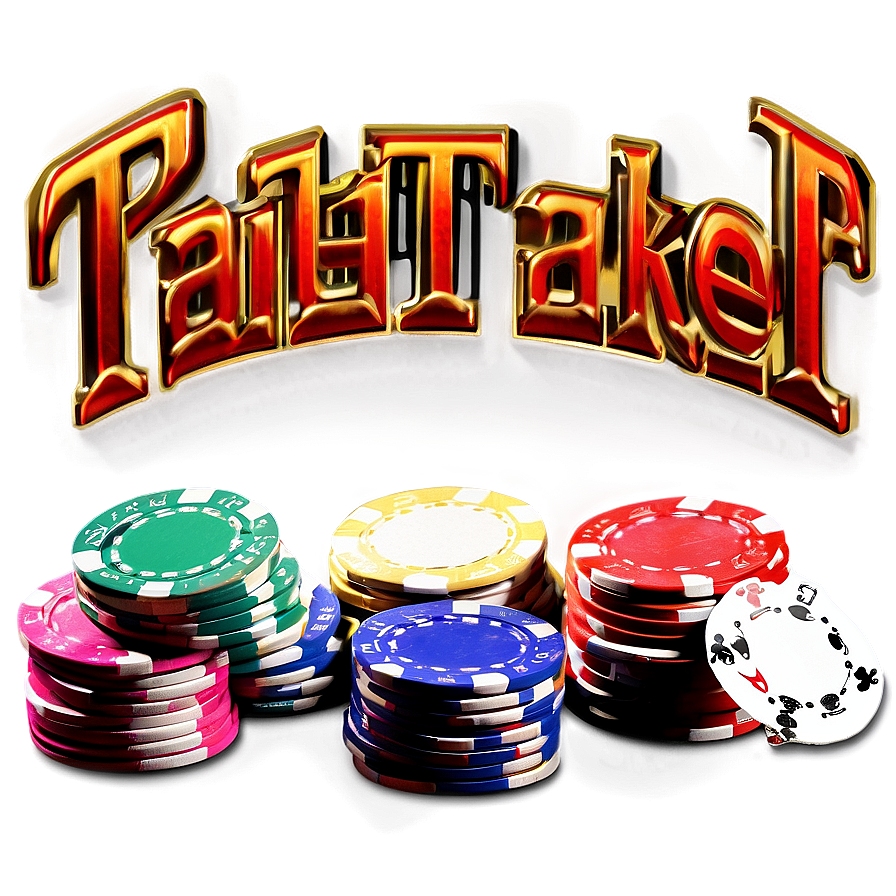 Path Taker Casino Game Logoand Chips