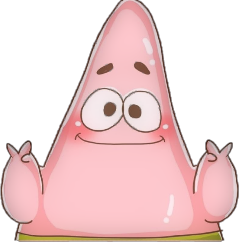 Patrick Star Cheerful Pose