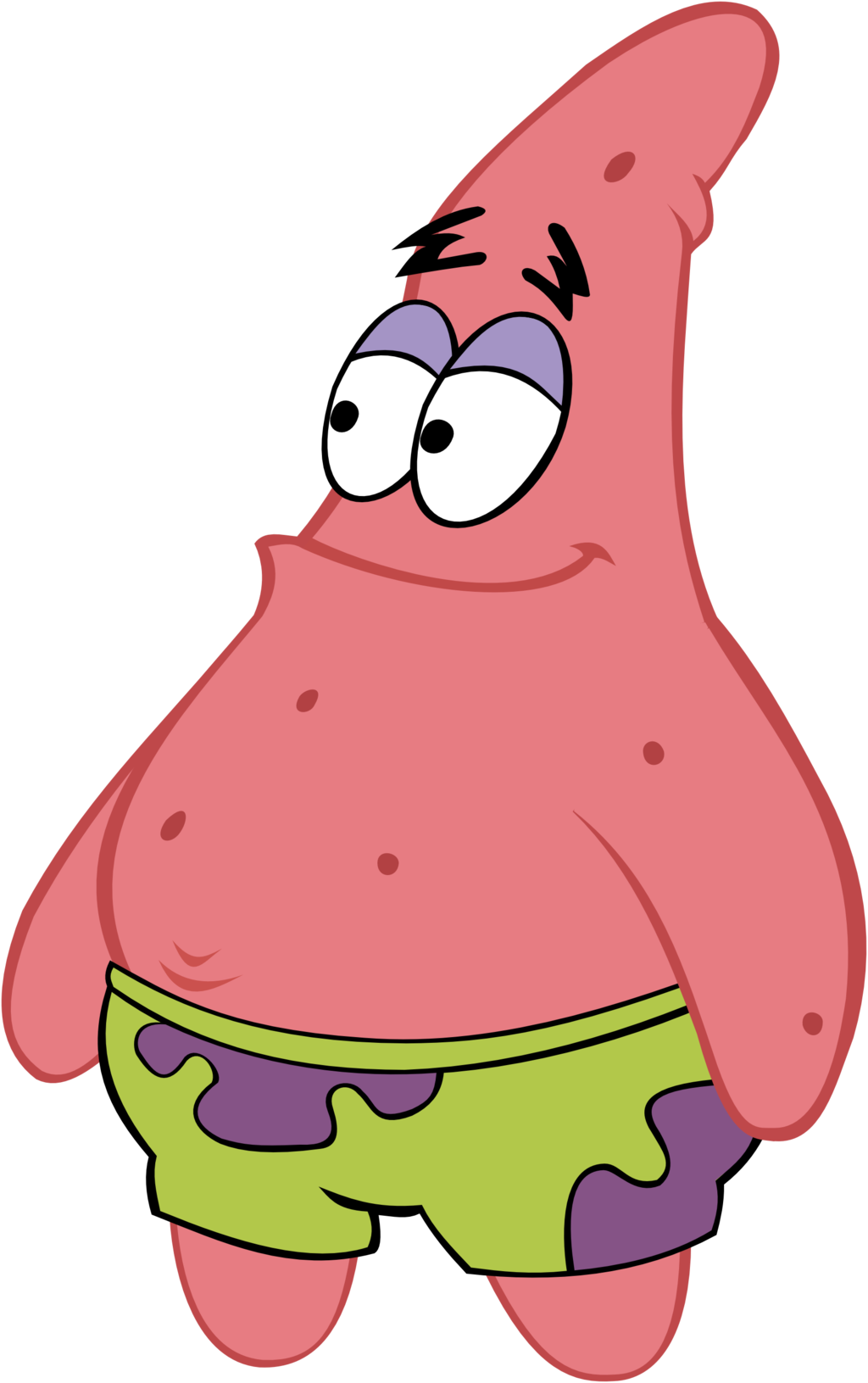 Patrick Star Standing Sponge Bob Cartoon