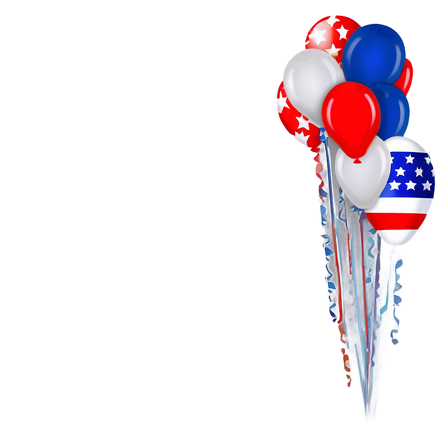 Patriotic Balloon Png 05032024