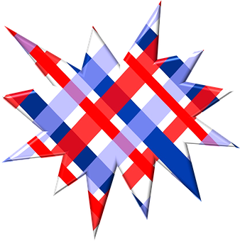 Patriotic Starburst Graphic