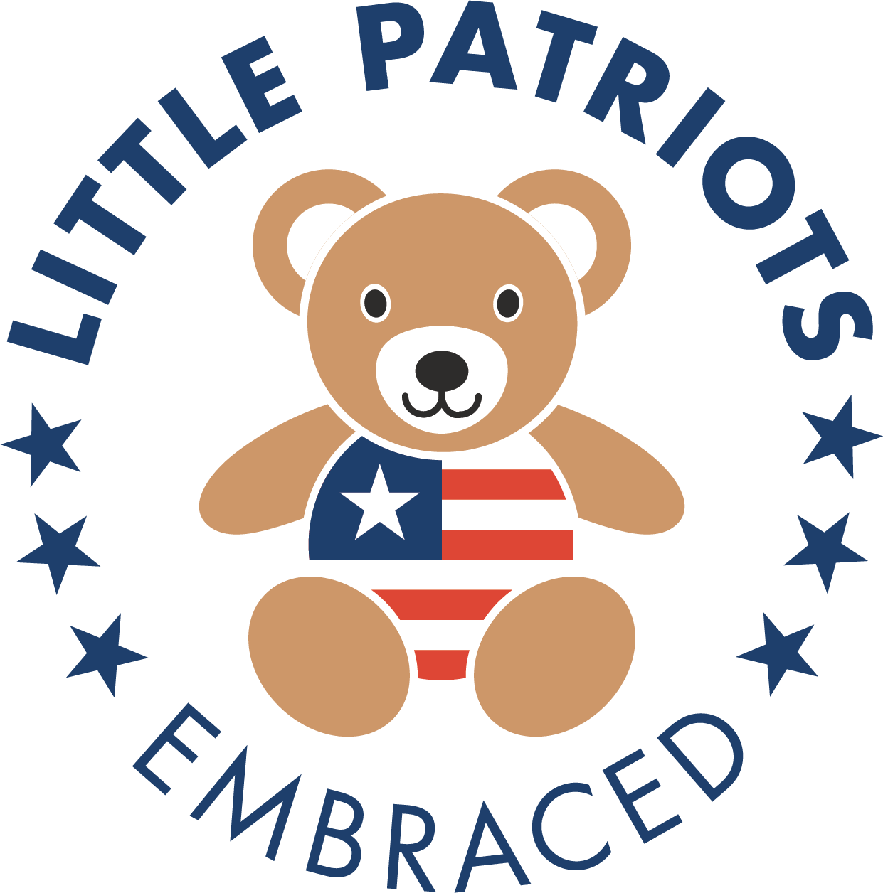 Patriotic Teddy Bear Graphic