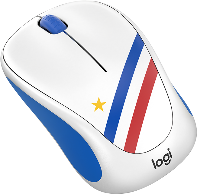 Patriotic Wireless Mouse Design