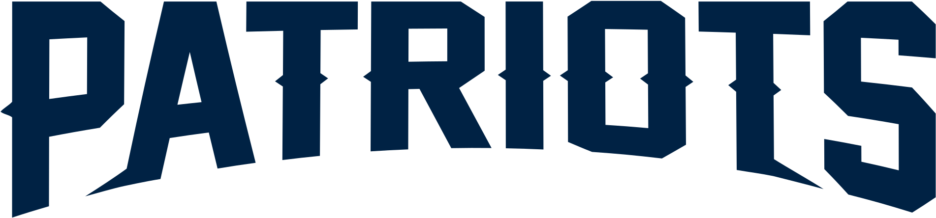 Patriots Logo Navy Background