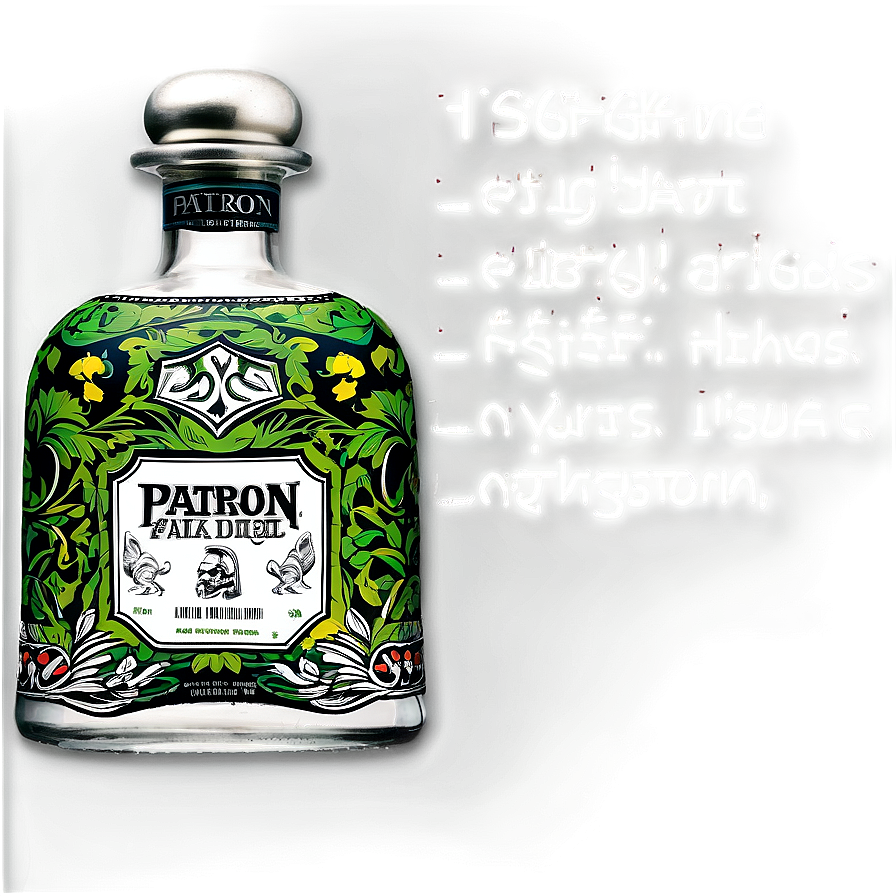 Patron Limited Edition Bottle Png 06122024