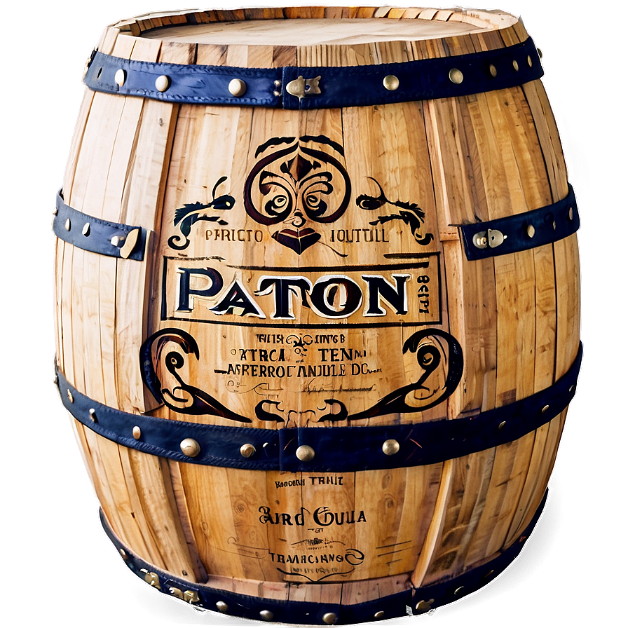 Patron Tequila Barrel Png 97