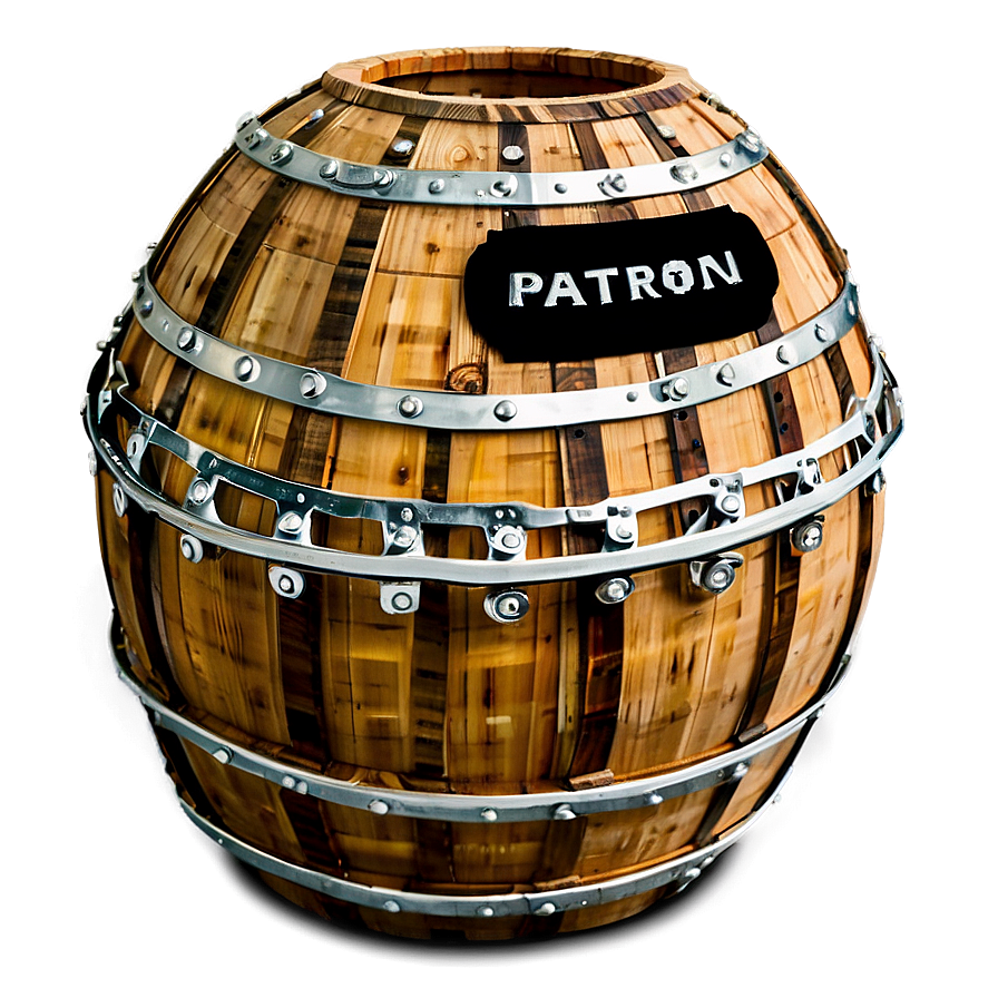 Patron Tequila Barrel Png Erh