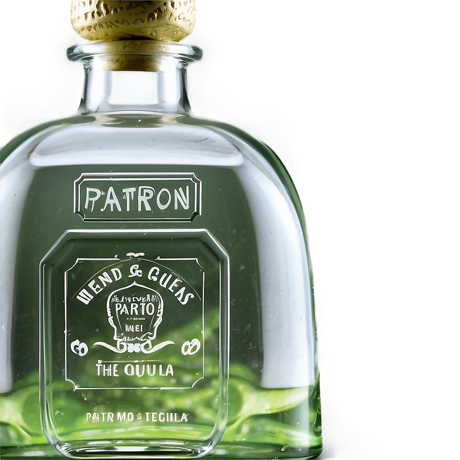 Patron Tequila With Lime Png Rep