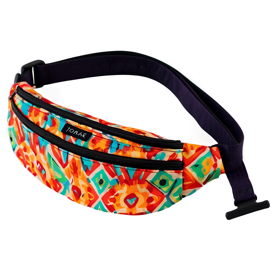 Patterned Fanny Pack Png Ffc71