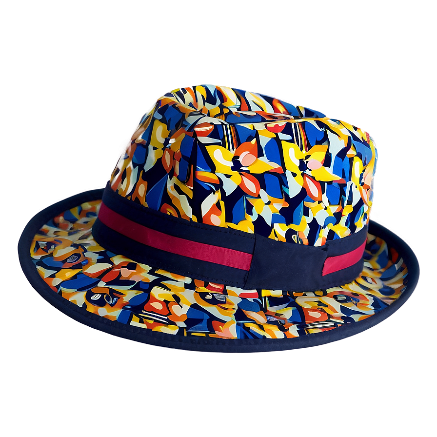 Patterned Fedora Png 32