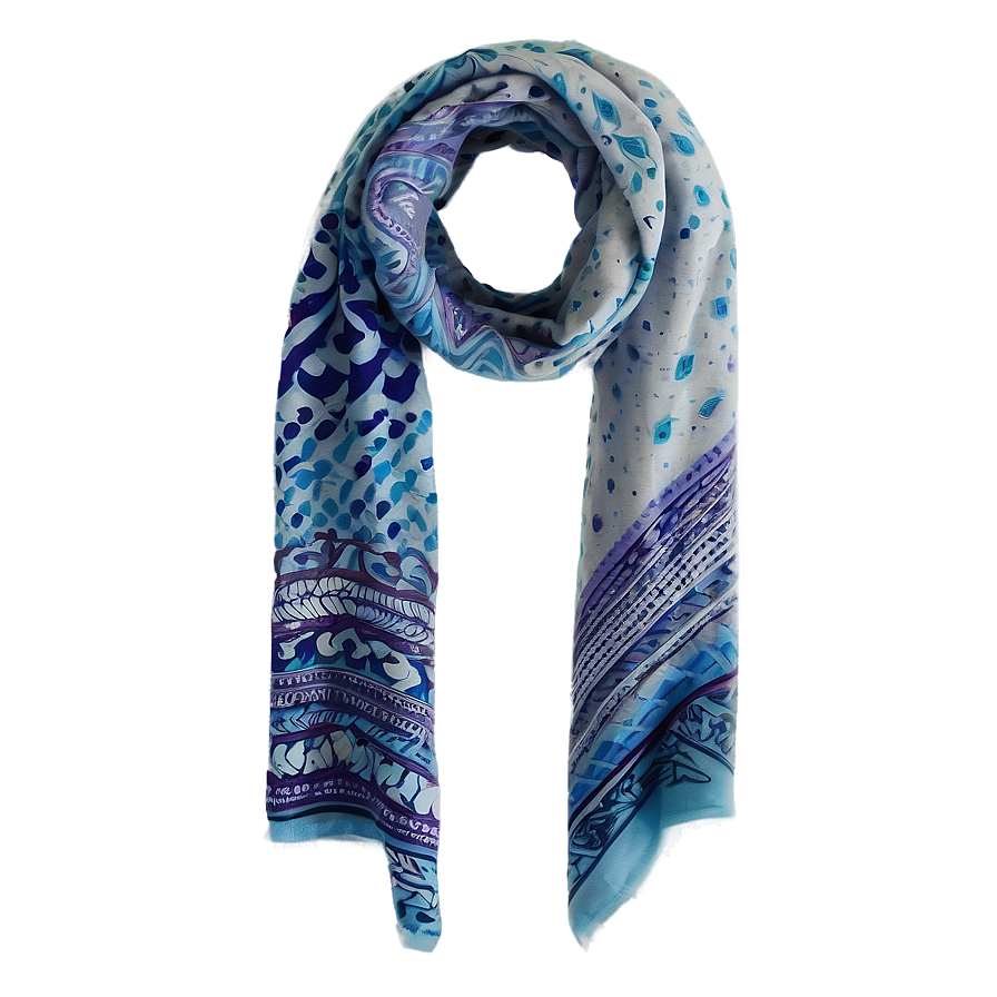 Patterned Scarf Png Eha83