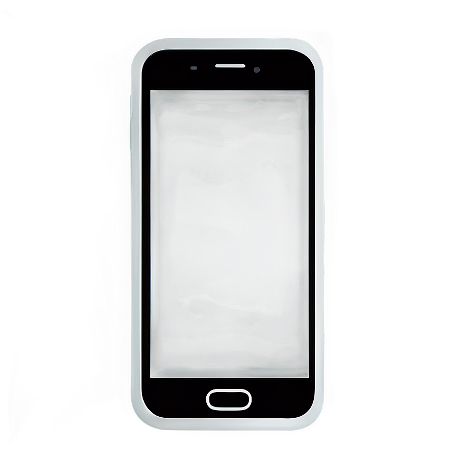 Patterned Smartphone Outline Png 06132024