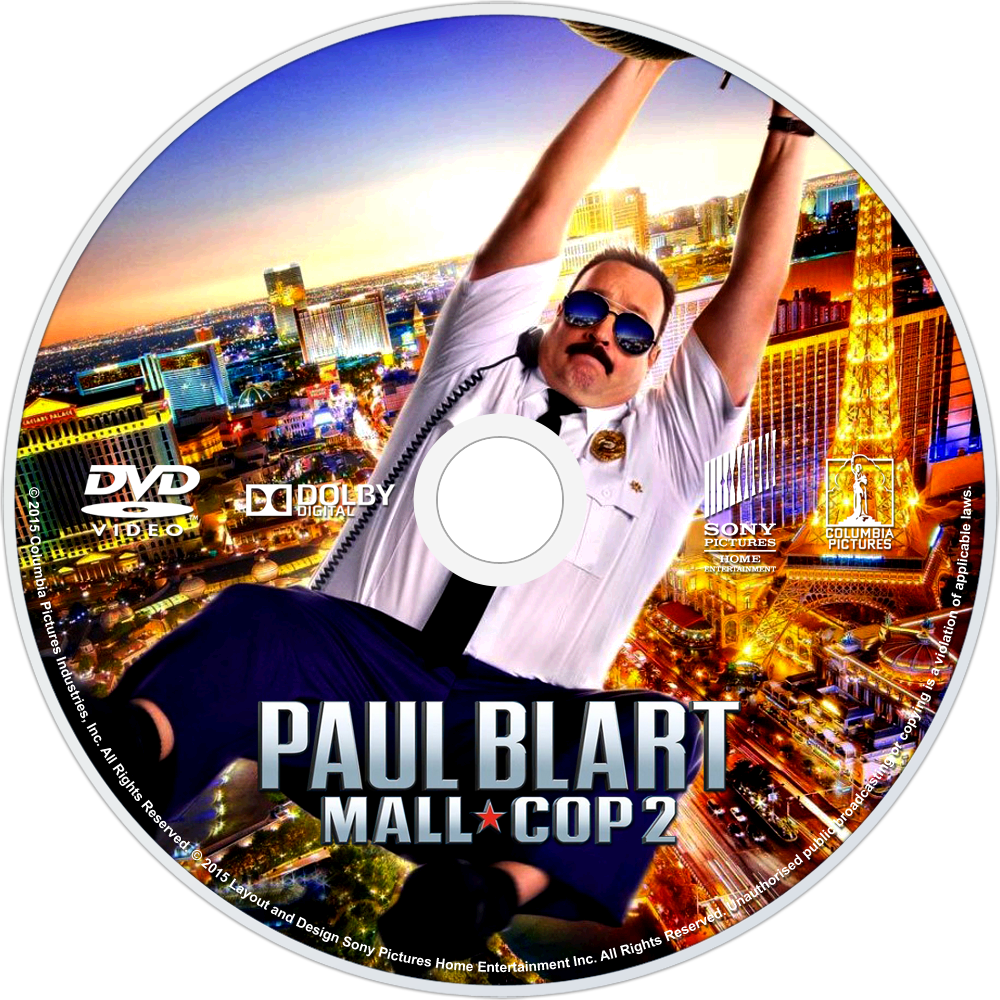 Paul Blart Mall Cop2 D V D Cover