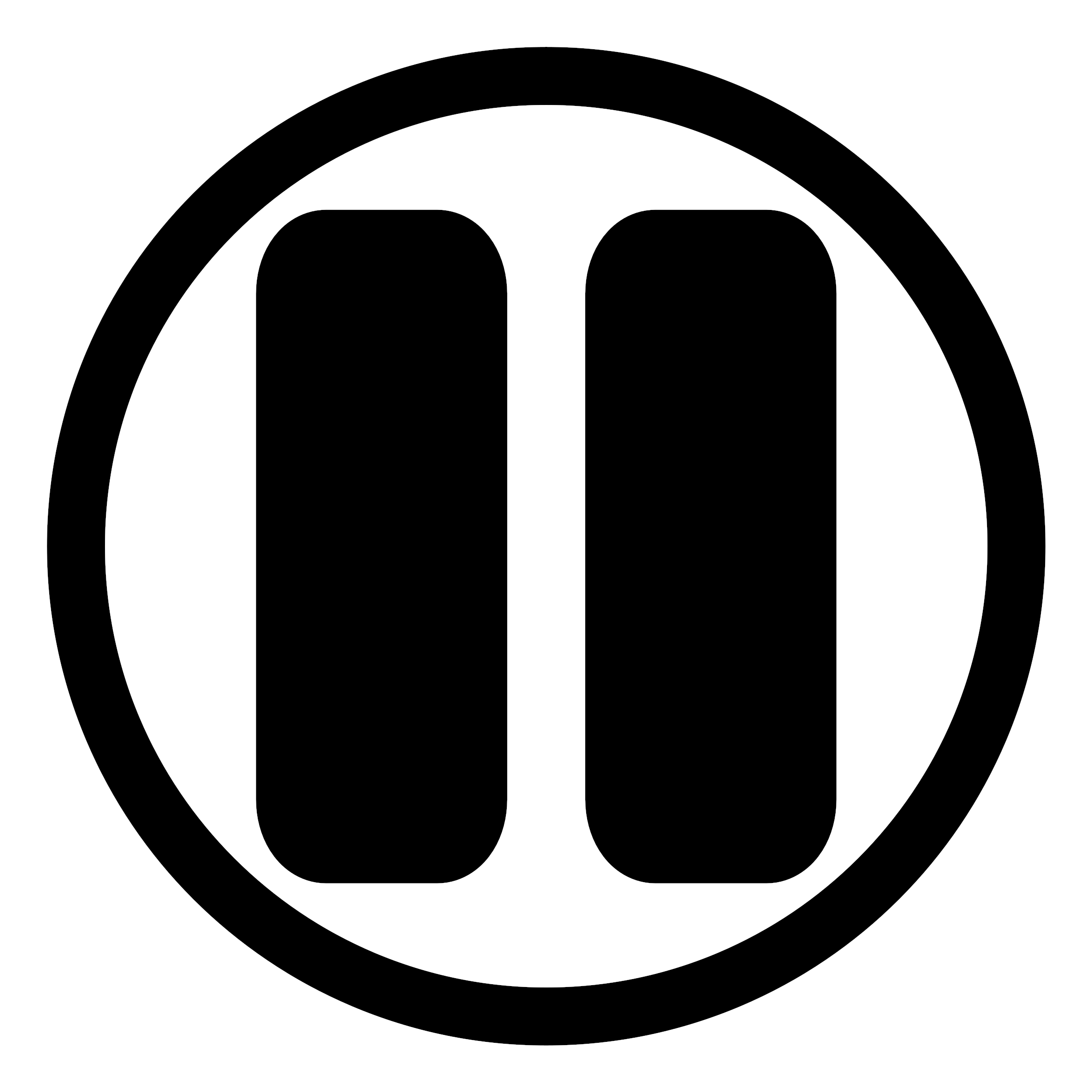 Pause Button Symbol