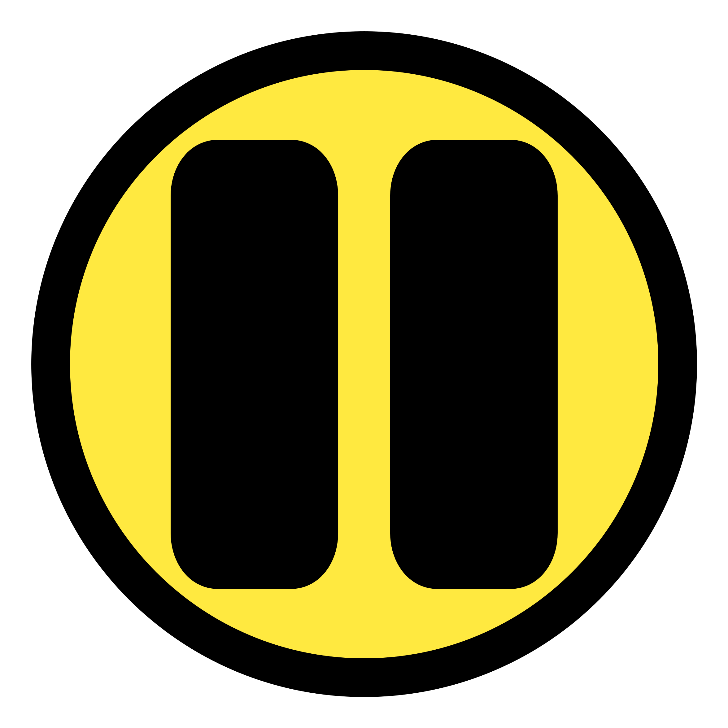 Pause Symbol Icon