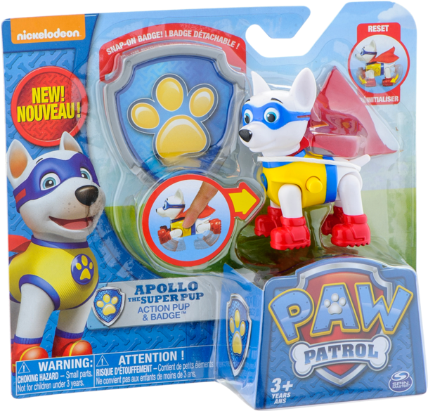 Paw Patrol Apollo Super Pup Toy