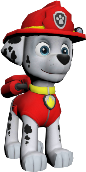 Paw Patrol Fire Pup Character