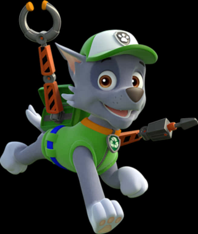 Paw Patrol Rocky Action Pose