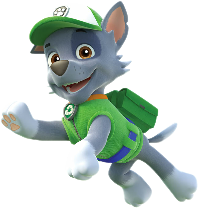 Paw Patrol Rocky Character
