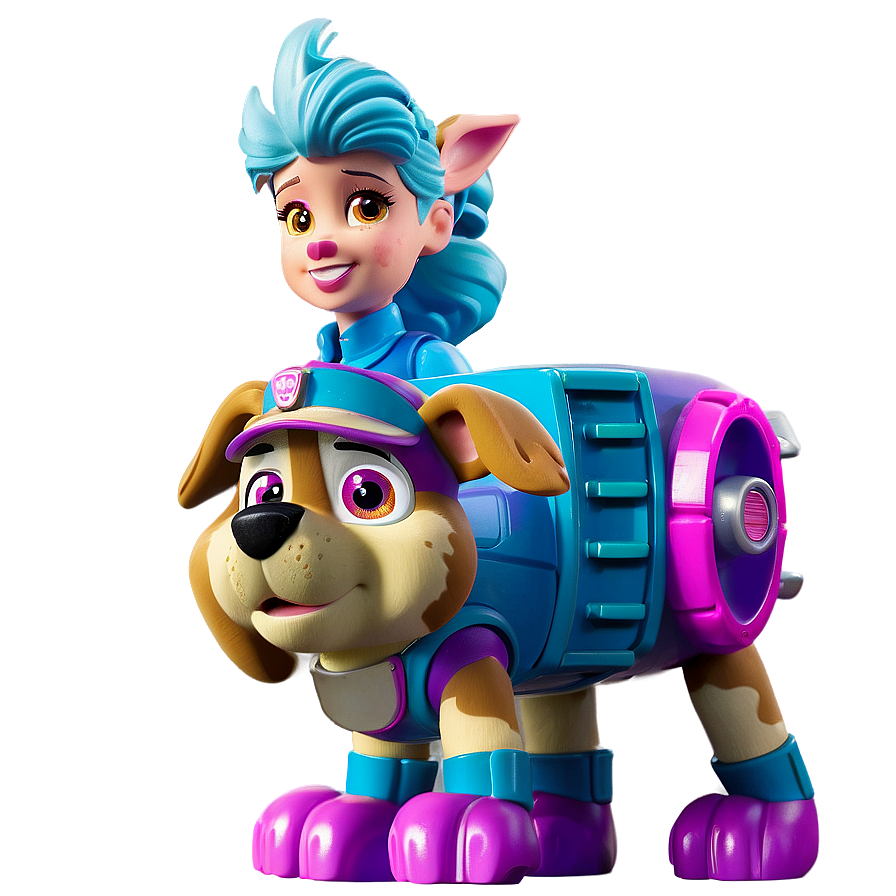 Paw Patrol Skye Action Figure Png 25