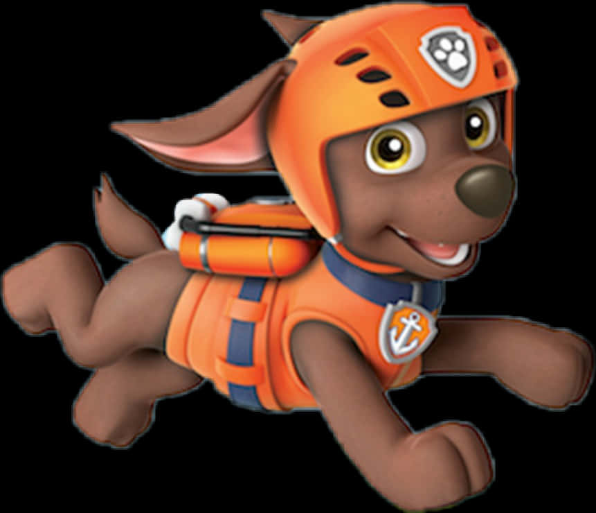 Paw Patrol Zuma Character