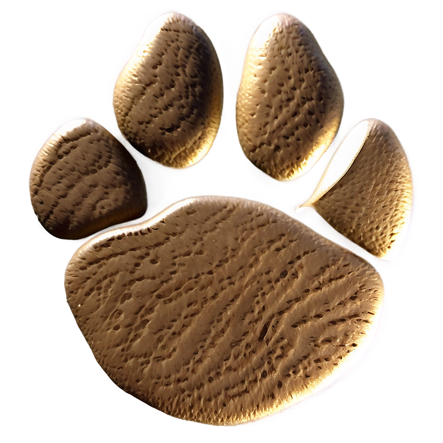 Paw Print In Sand Png 21