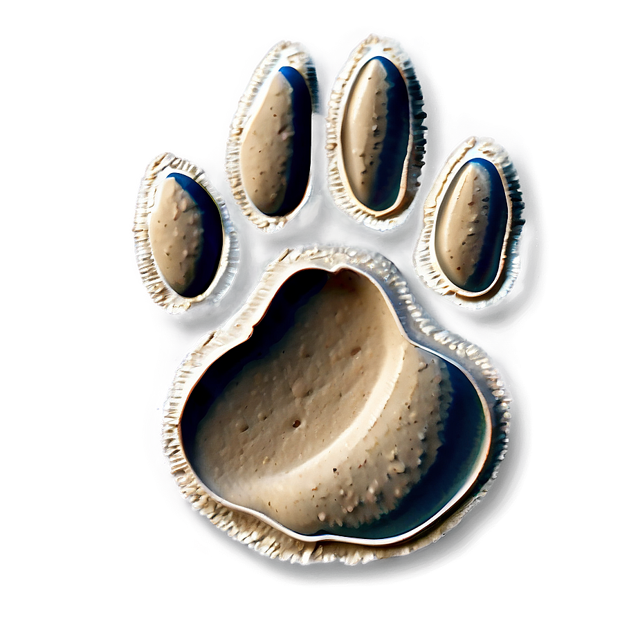 Paw Print In Sand Png Ruh86