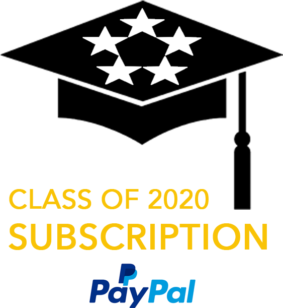 Pay Pal Classof2020 Subscription Graphic