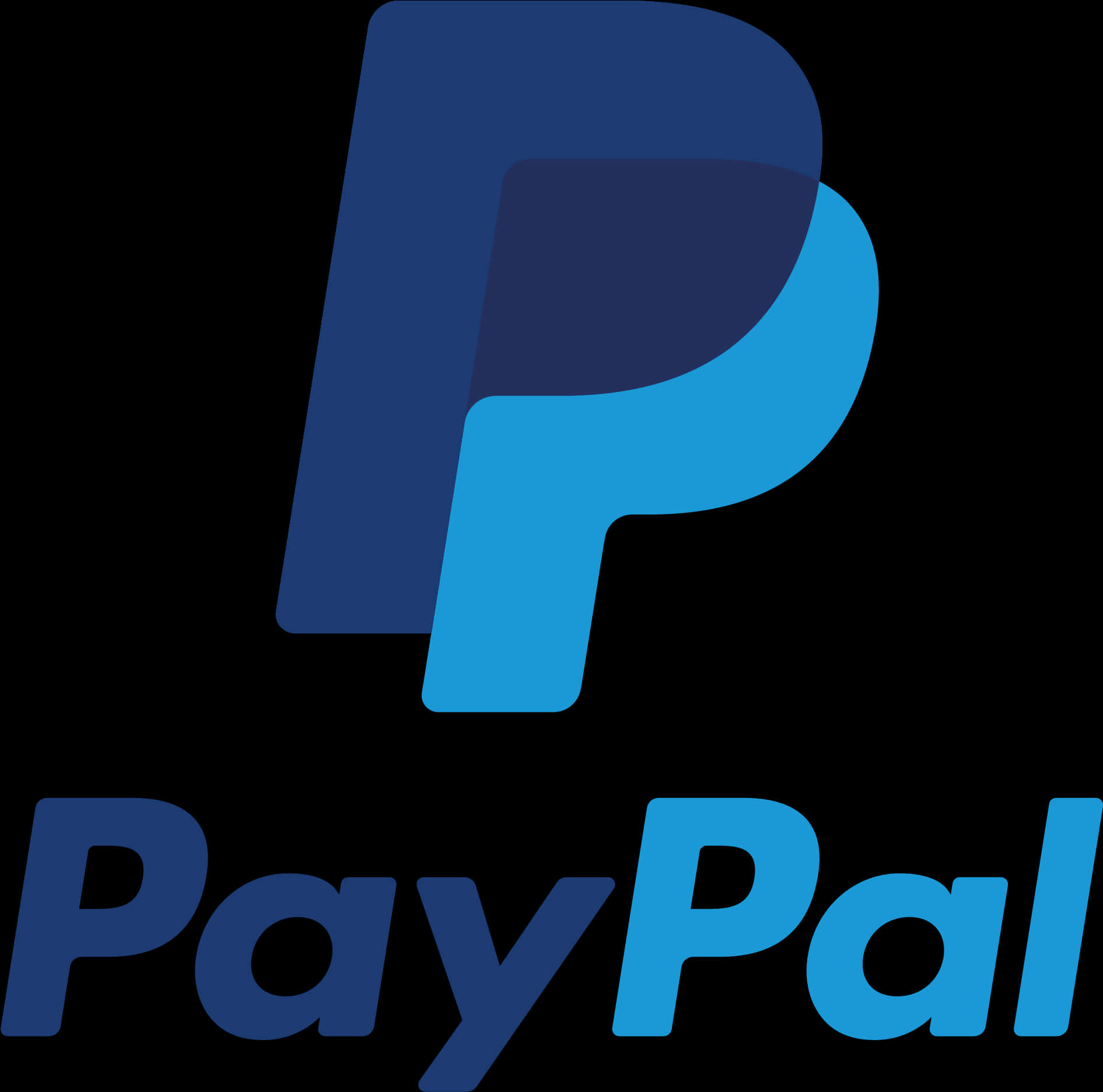 Pay Pal Logo Blue Background