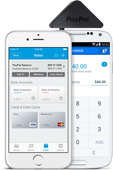 Pay Pal Mobile App Screenshots