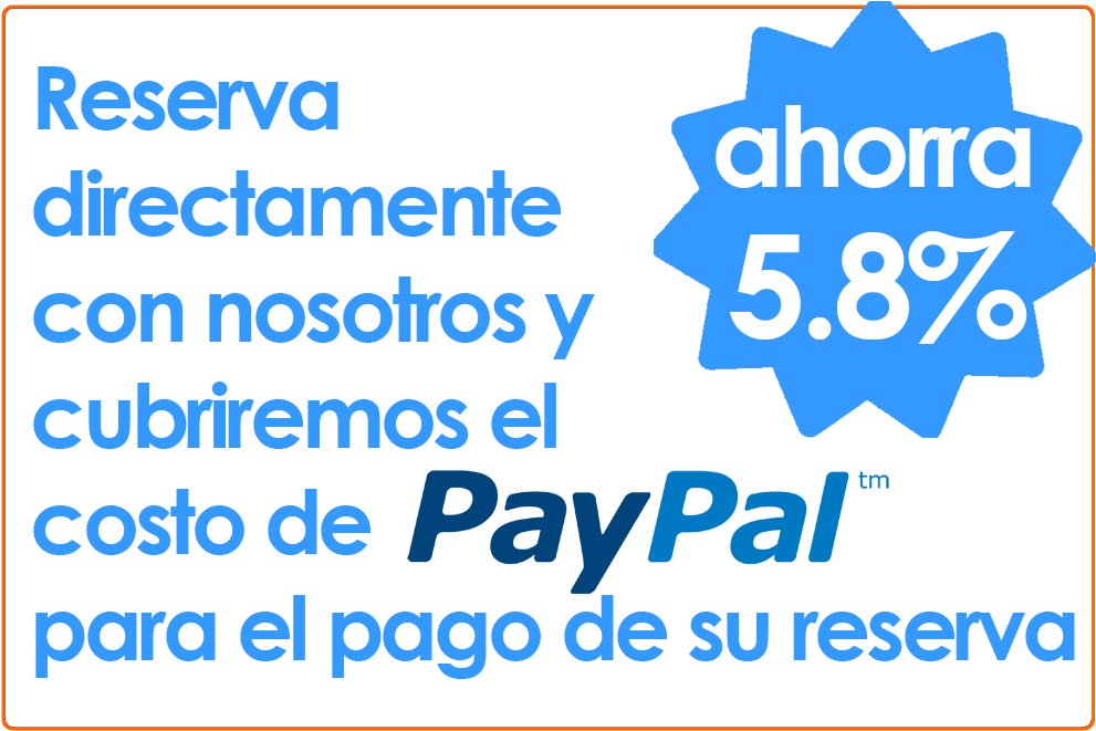 Pay Pal Reservation Discount Promotion