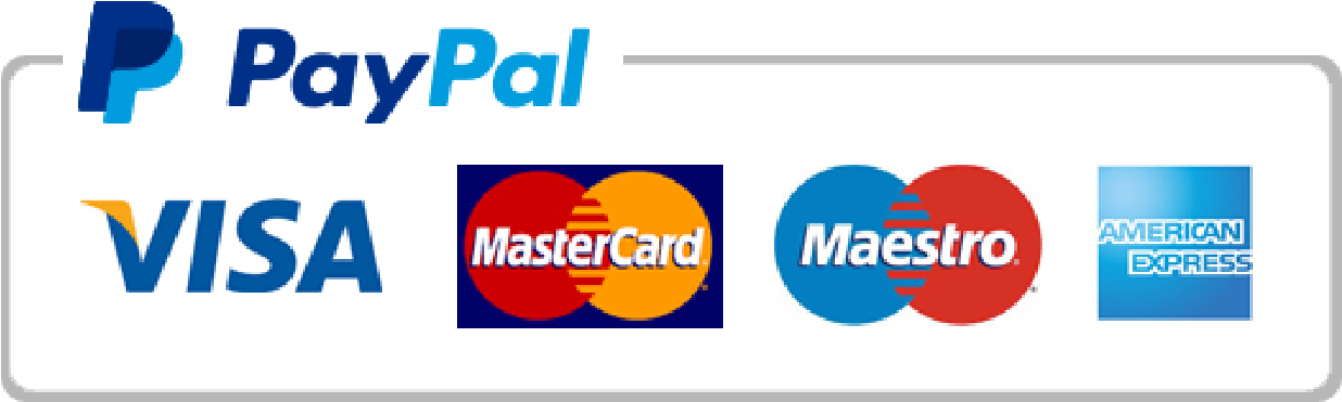 Pay Pal Supported Credit Card Logos