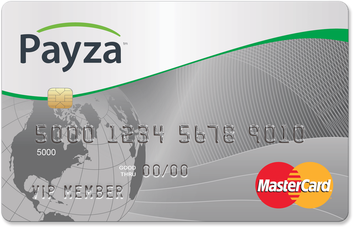 Payza Master Card A T M Card