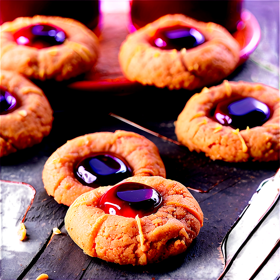 Pb&j Thumbprint Cookies Png 06282024