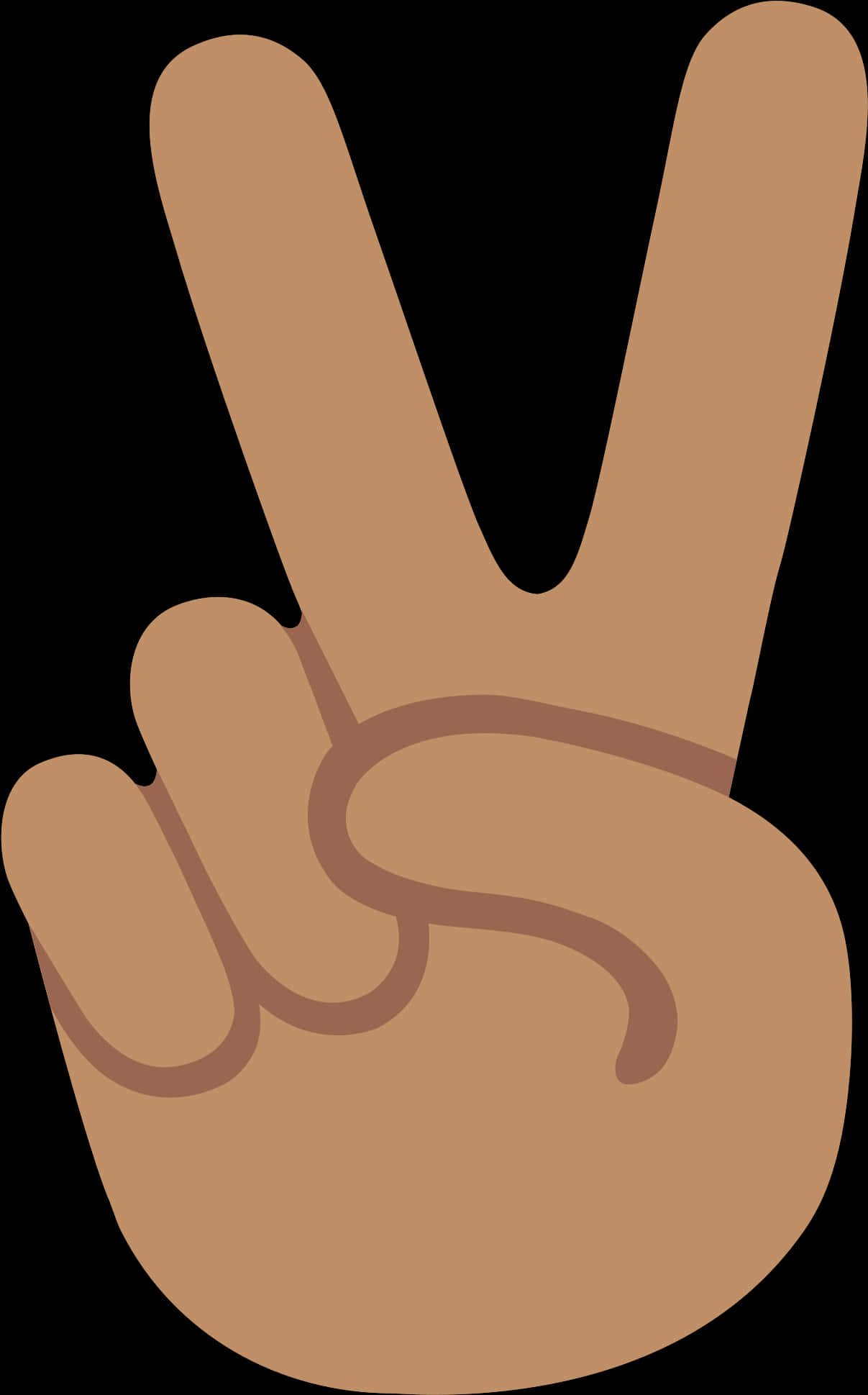 Peace Sign Hand Gesture