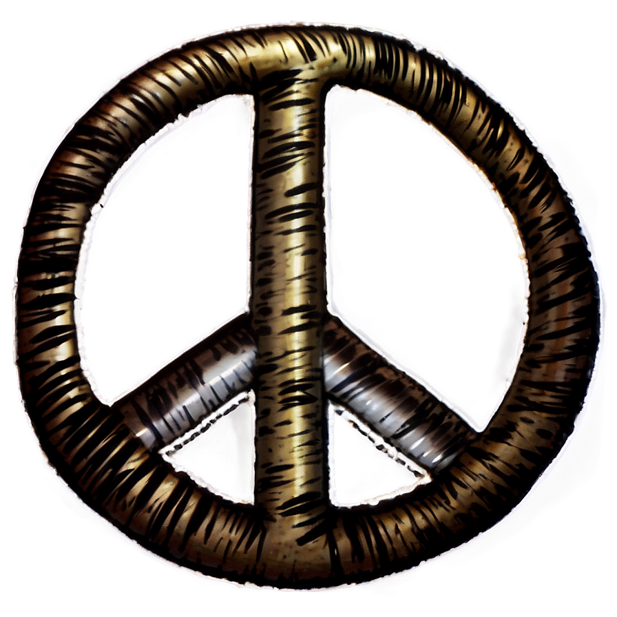Peace Sign With Feathers Png 96