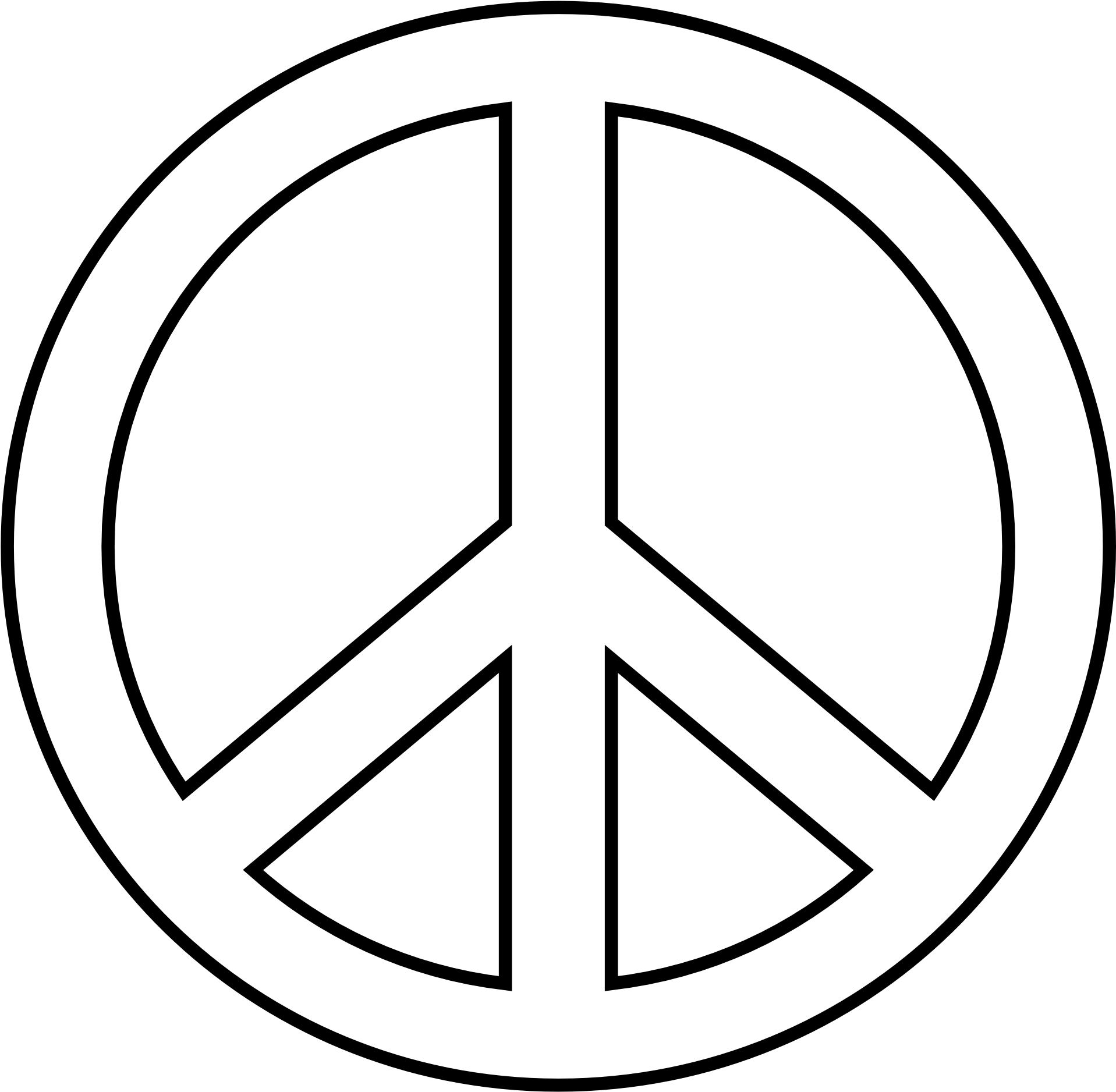 Peace Symbol Icon