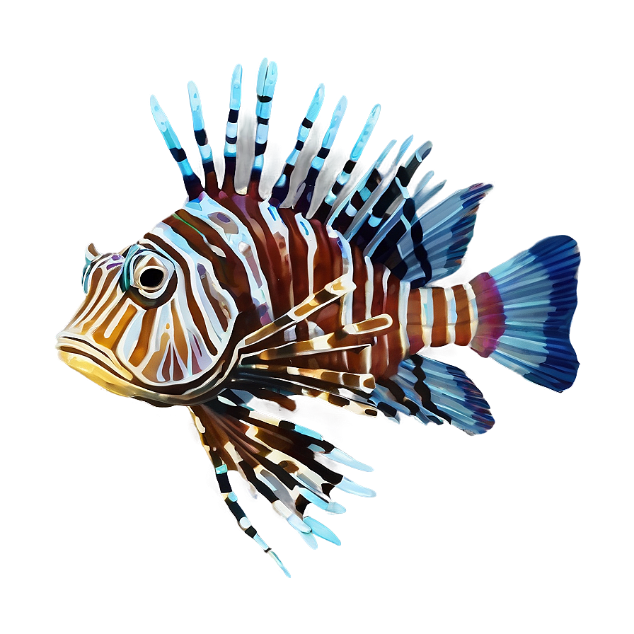 Peaceful Lionfish Png Fyk17