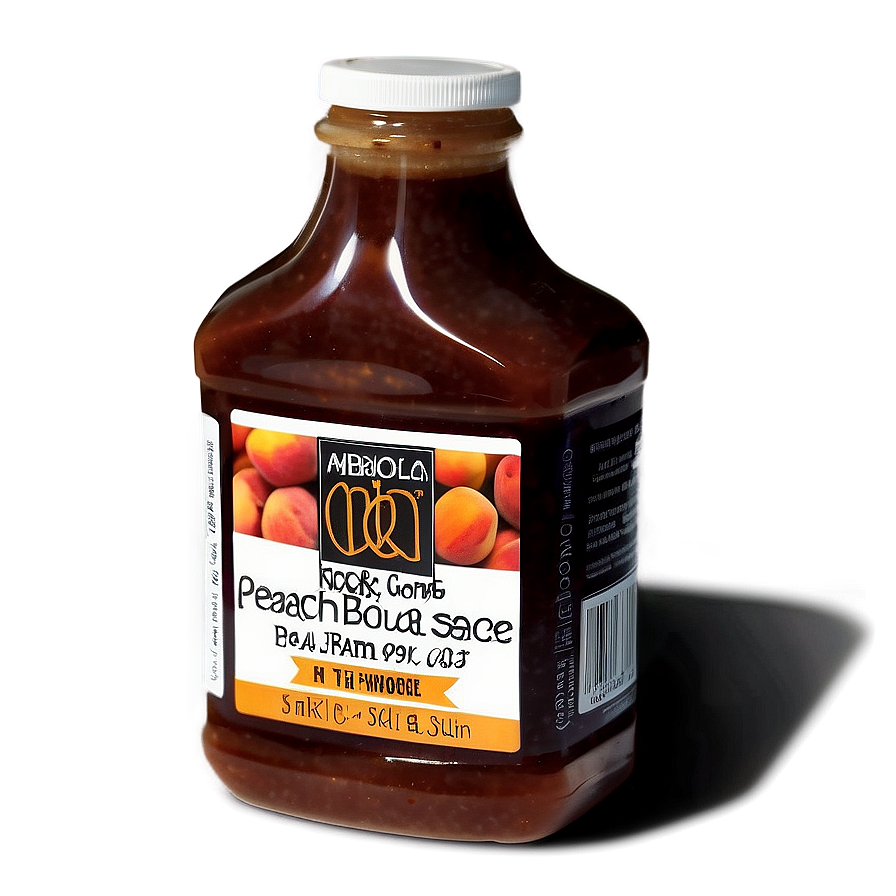 Peach Bourbon Bbq Sauce Png 96