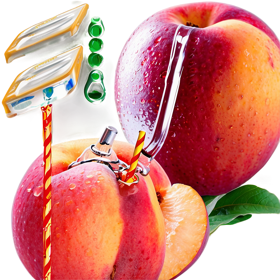 Peach Flavor Iced Tea Png 06242024