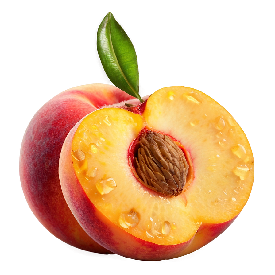 Peach Kernel Seed Png Rli